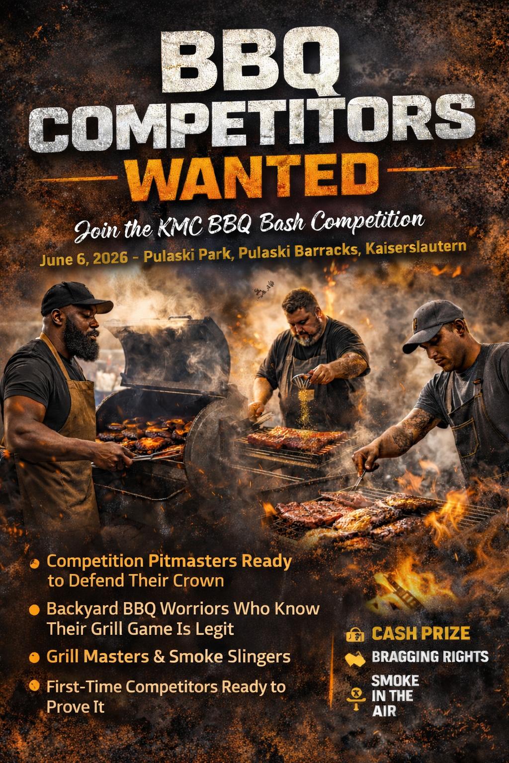 BBQ BASH Competitors